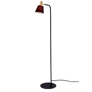 Luminária de Chão Moderna Slim com Cúpula Direcional