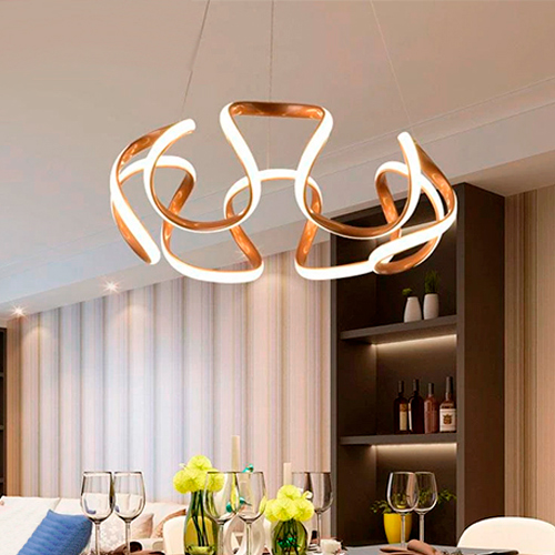 Lustre Pendente de LED Moderno Musi Grande