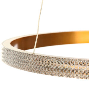 Pendente Moderno Anell Duplo - LED Integrado