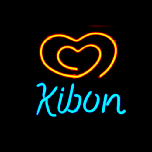 Painel de NEON Kibon