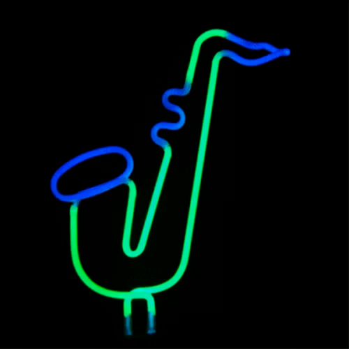 Abajur NEON Sax