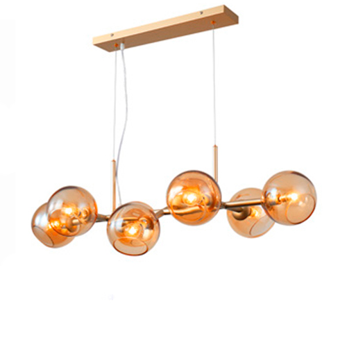 Lustre Pendente Moderno Jabuticaba com 8 Globos