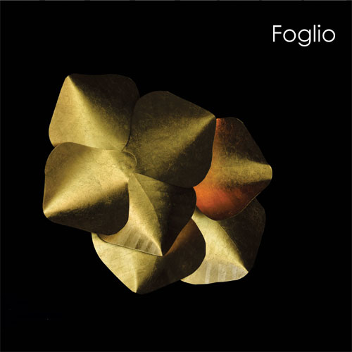 Plafon ou Arandela Foglio Small – Folheado a Ouro