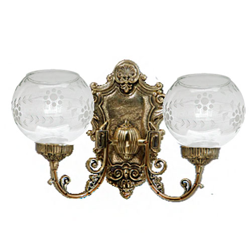 Arandela Bronze TC 2 Vidros