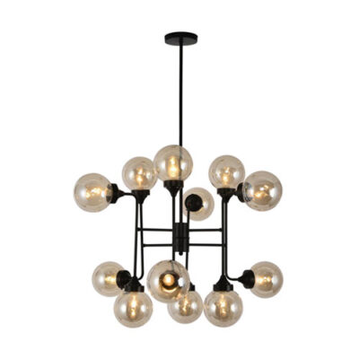 Lustre Moderno 12 Globos