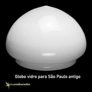 Globo Vidro Rio Antigo