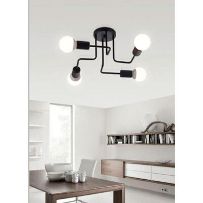 Lustre Plafon Moderno Aranha