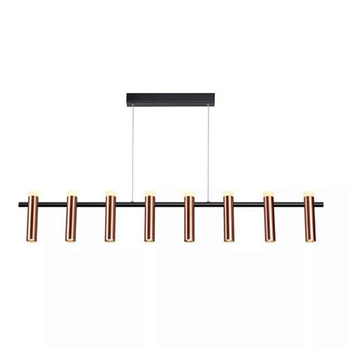 Lustre Moderno Pipes – LED Integrado