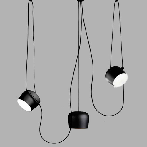 Lustre Moderno Trio Caneco Aranha – LED INTEGRADO