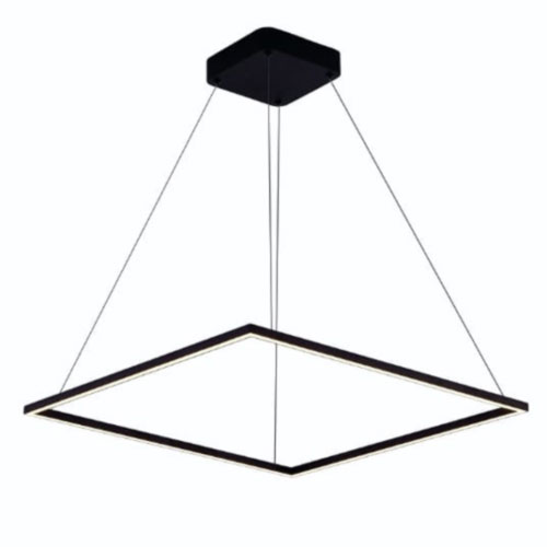 Lustre Moderno Quadrado – LED INTEGRADO