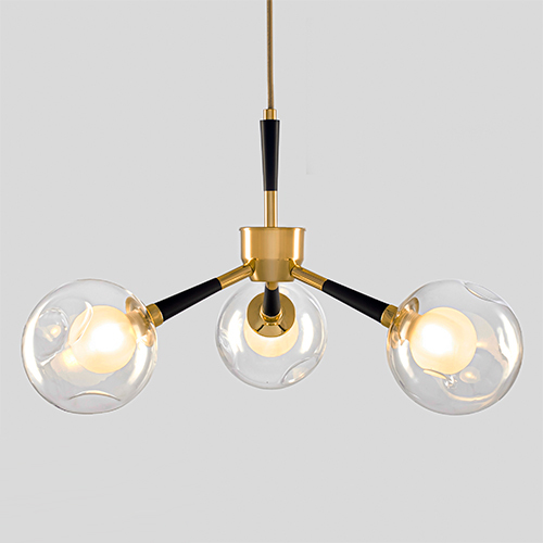 Lustre Pendente Moderno Coll com 3 Globos