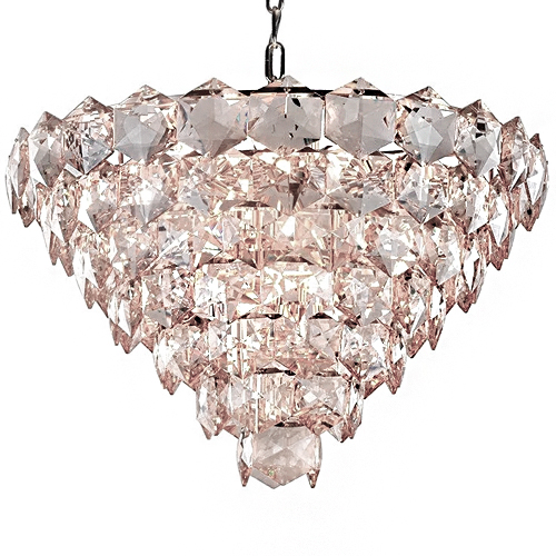 Lustre de Cristal Placas