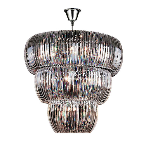 LUSTRE DUBAI DE CRISTAL K9 TRANSPARENTE