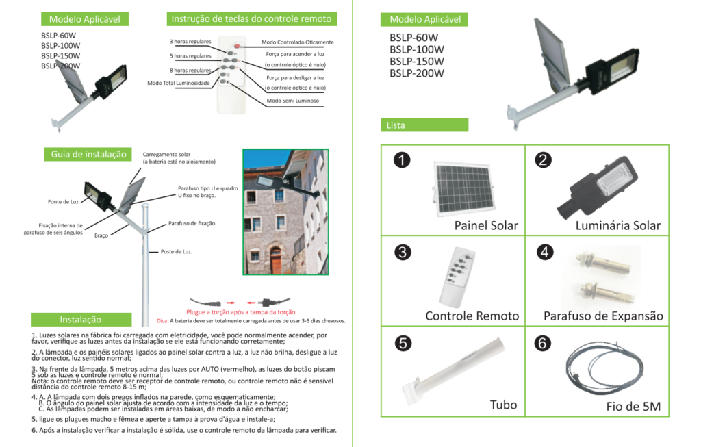 Luminárias Pétala Pública LED com Painel Solar - Image 4