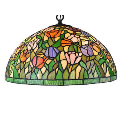 Pendente Vitral Estilo Tiffany Tullips