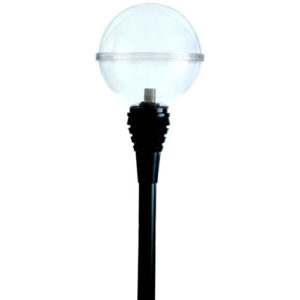 poste-com-globo-esfera-transparente