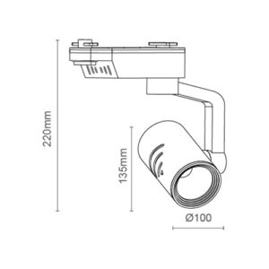 spot-led-para-trilho-eletrificado-13w-branco-quente-dimensoes
