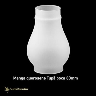 Tulipa Manga Tupã de Vidro - Boca 8cm