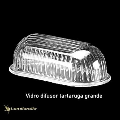 Sinaleiro Tartaruga de Vidro Grande