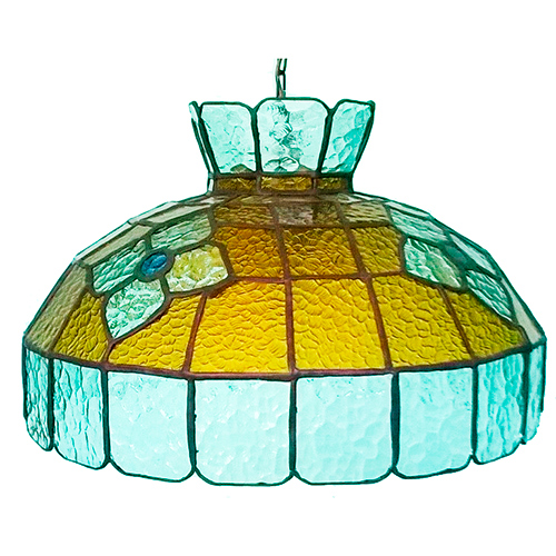 Pendente Vitral Estilo Tiffany Vintage Bow