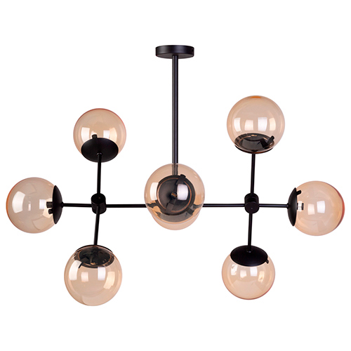 Lustre Pendente Linear 8 Globos Octo