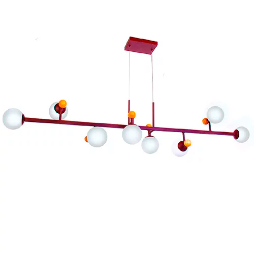 Pendente HOLZ Linear Globos