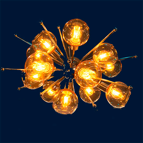 Lustre Space 13Globos e27