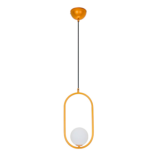 Luminária de Teto Pendente Lira Oval Globo