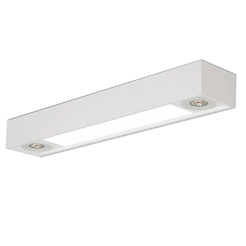 Luminária de Teto Plafon Retangular 4+2  Lâmpadas