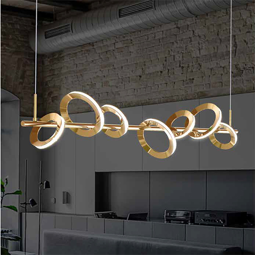 Lustre Pendente LED integrado SQUILLARE GRANDE