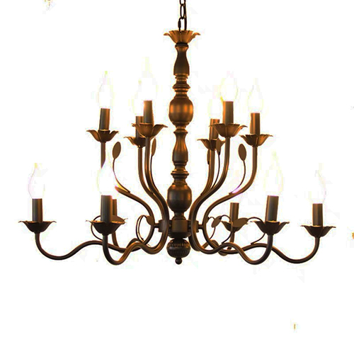 Lustre pendente  Candelabro colonial Americano