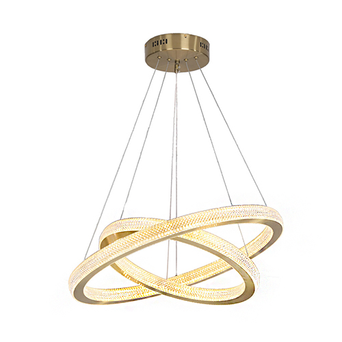 Lustre pendente SATURNO 2 aros