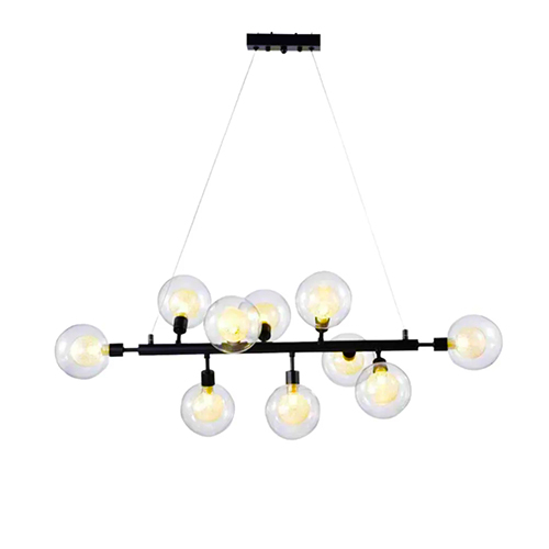 Lustre Pendente Vintage preto 95cm