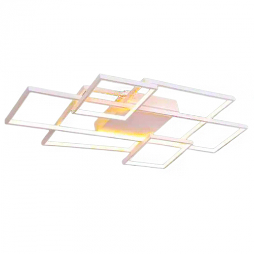 Plafon de  LED integrado PUZZLE grande branco