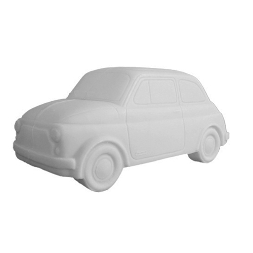 ABAJUR LUMINÁRIA FIAT 500 BRANCO