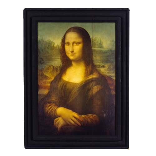 QUADRO ILUMINADO MONA LISA