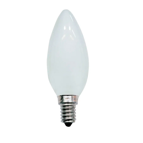 Lâmpada LED Vela leitosa 4W –  E14 – E27