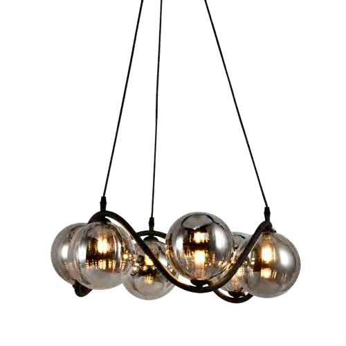 Lustre Pendente Malu 6 globos