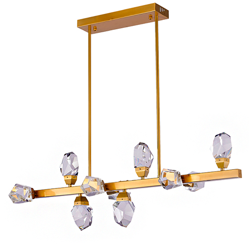 Lustre LED Venini 10 cristais