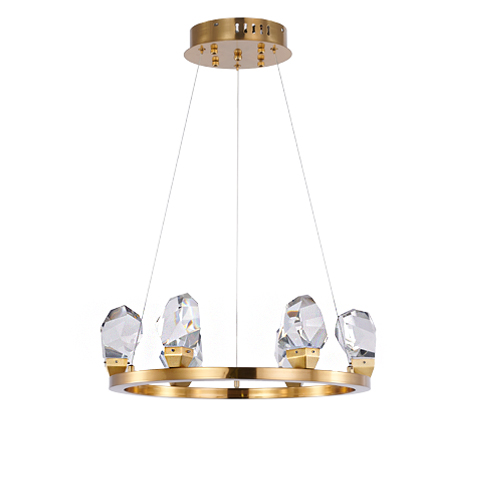 Lustre LED Venini 6 cristais