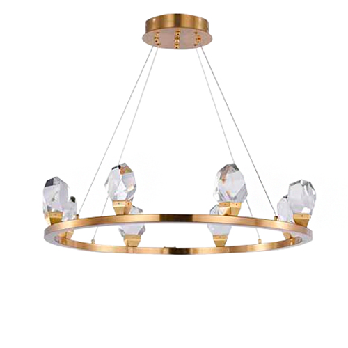 Lustre LED Venini 8 cristais