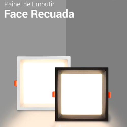 Painel de Embutir Face Recuada