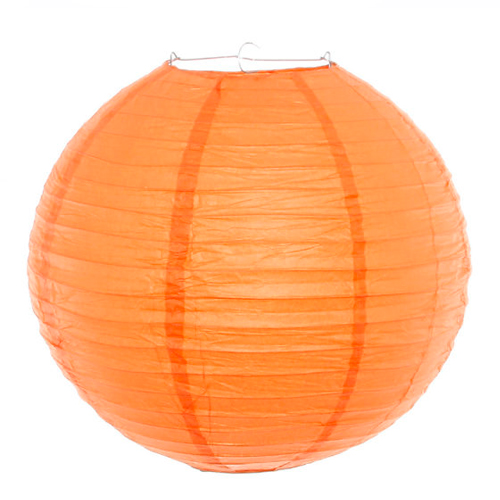 Pendente lanterna Japonesa 40 cm Laranja