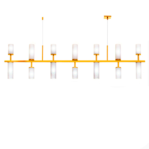 Lustre pendente Fence vidro