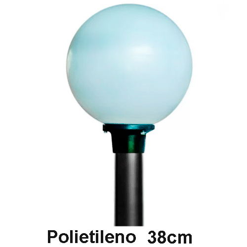 Poste Globo Ø38cm Polietileno