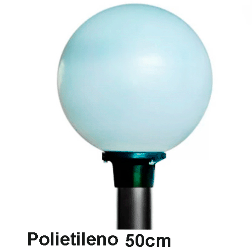 Poste Globo Ø50cm Polietileno