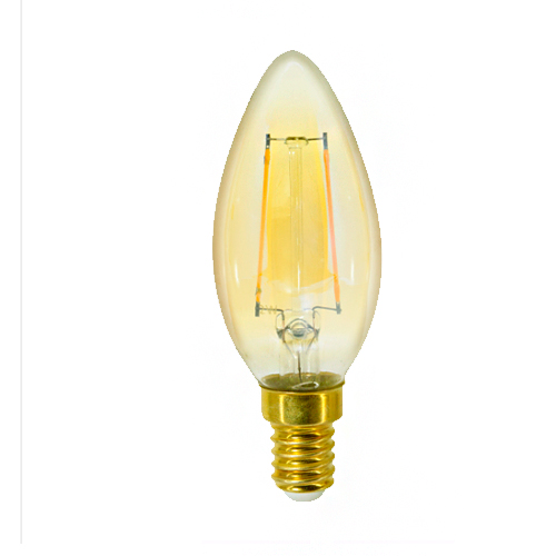 Lâmpada Vela LED e14 Âmbar
