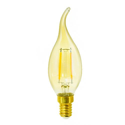 Lâmpada Vela LED e14 Âmbar Chama