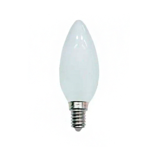 Lâmpada Vela LED Leitosa e14