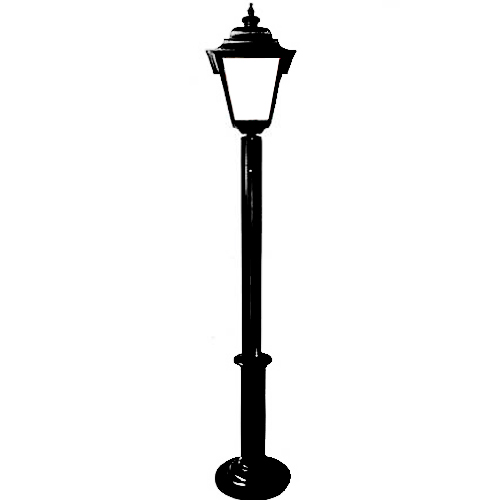Poste Quadrado Vitoriano único